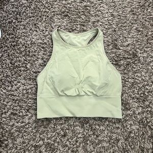 Lululemon Lime Green Sports Bra Size 6
